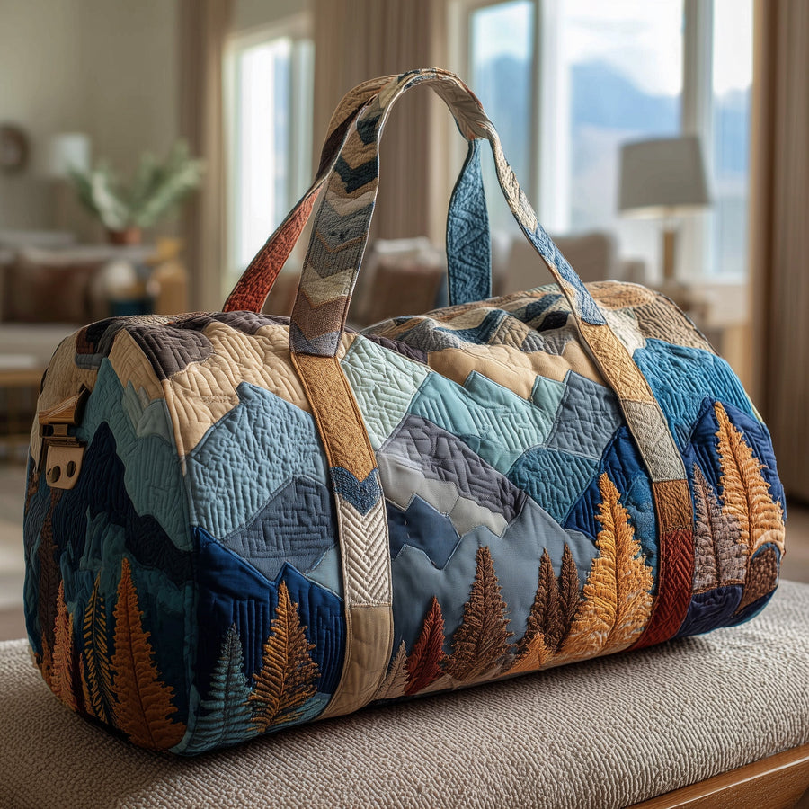Promeneur des bois | Sac polochon matelassé