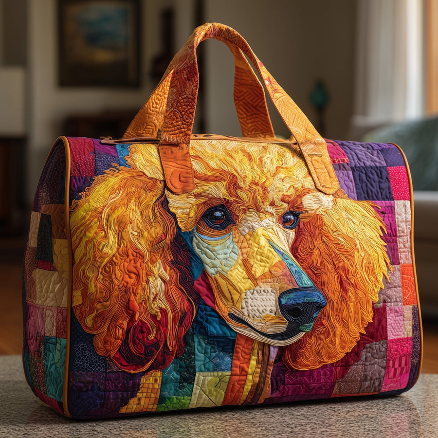 Poodle | Quilted Duffle Bag