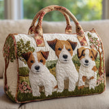 Adorable Jack Russell | Sac de voyage matelassé