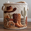 Western Spirit | Quilted Storage Basket