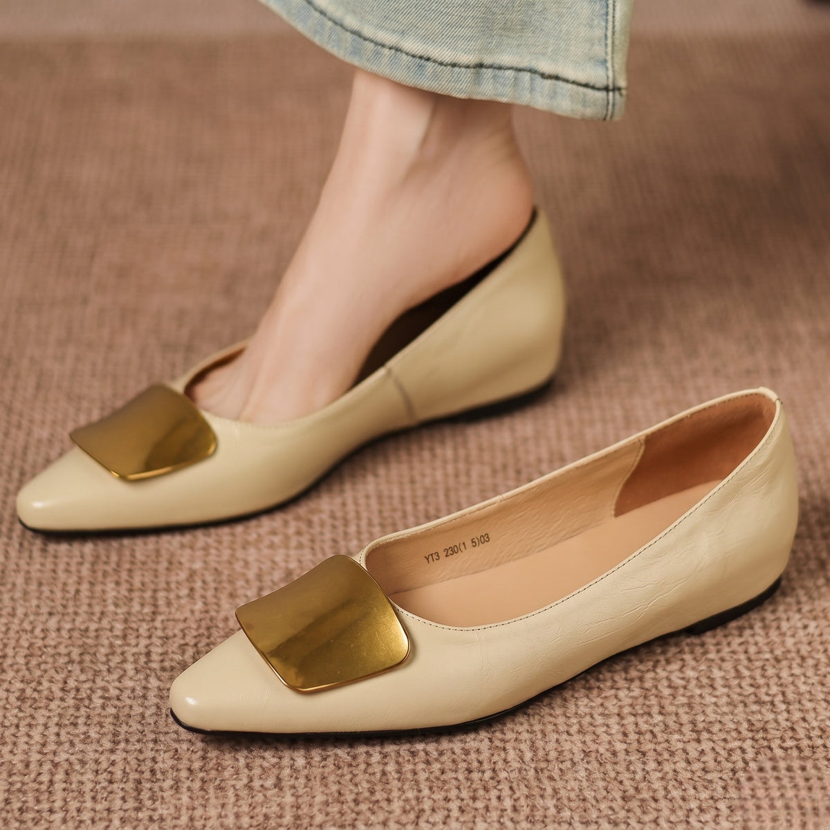 Lorea - Genuine Leather Flats
