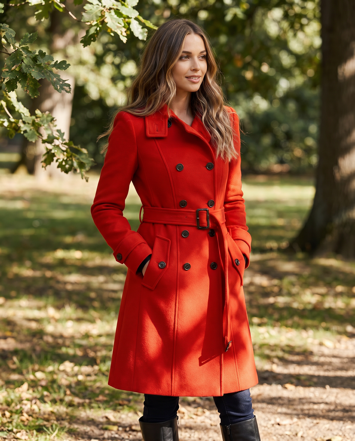 Amelia | Double-Breasted Wool Coat