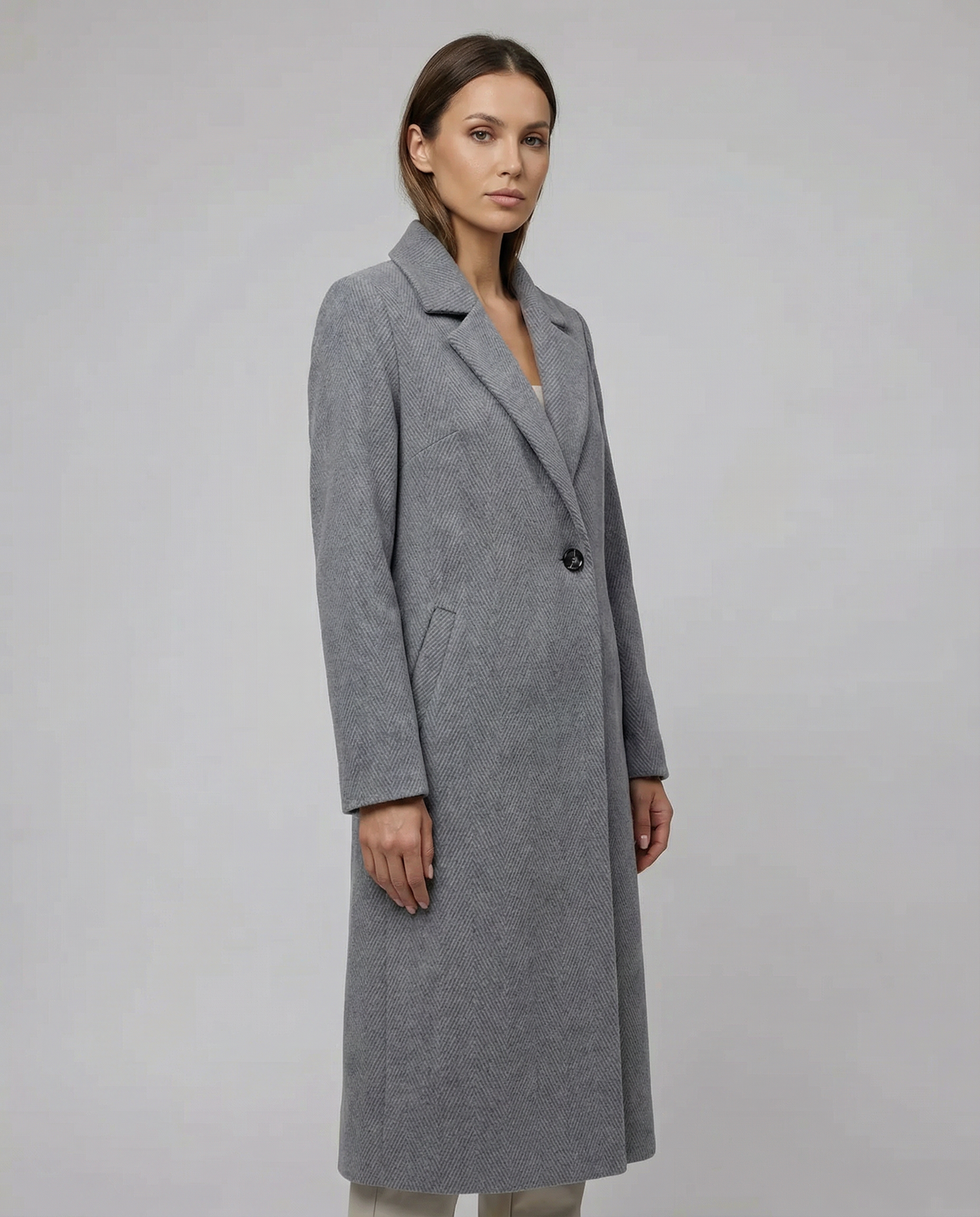 Margaret | Notched Lapel Trench Coat