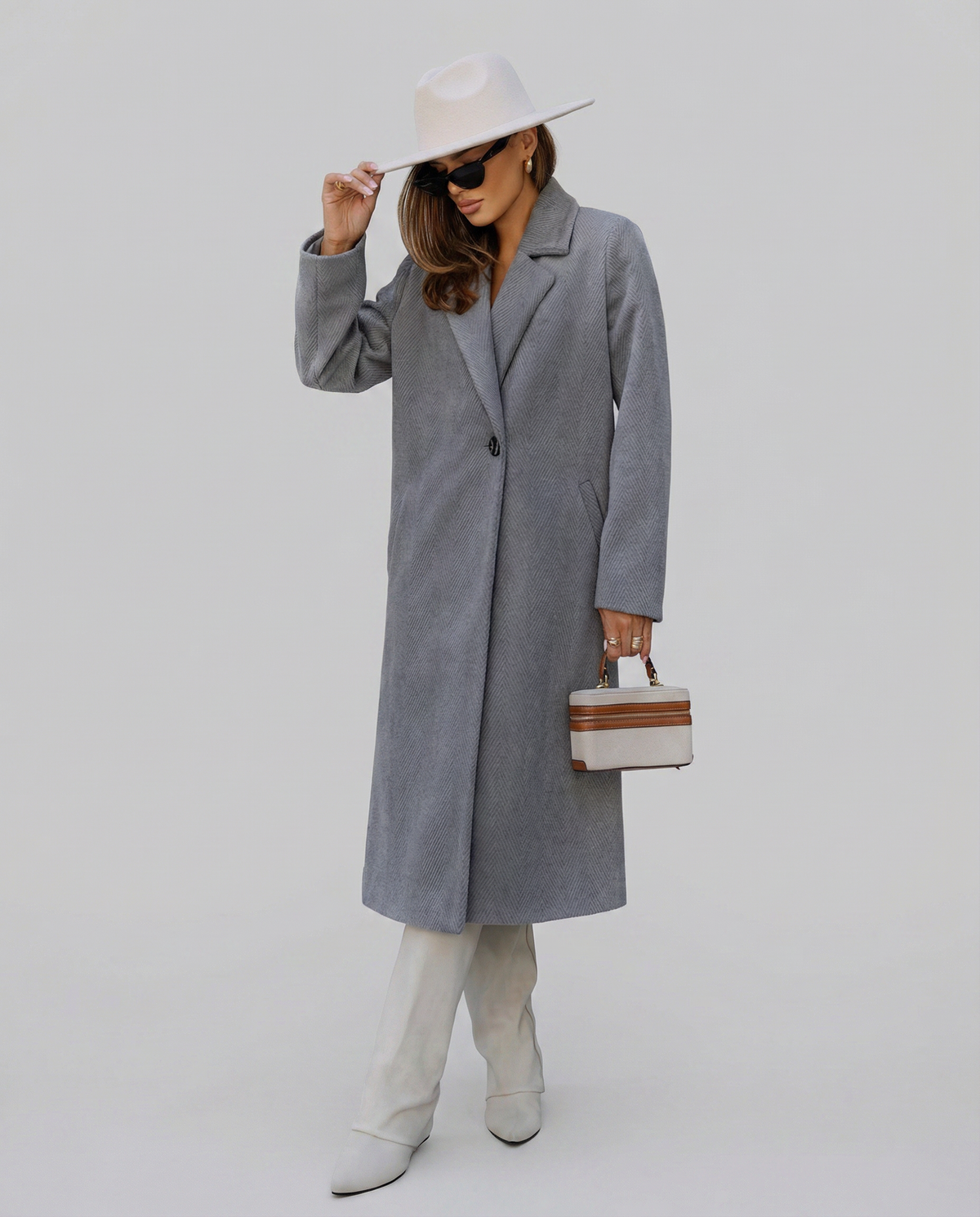Margaret | Notched Lapel Trench Coat