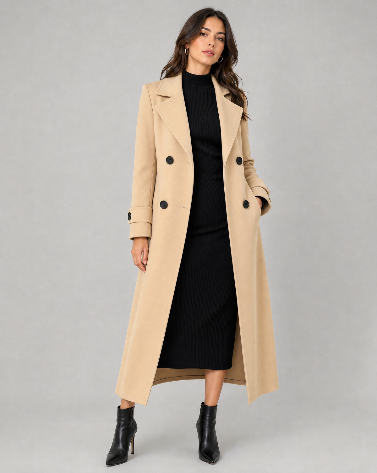 Margaret | Long Wool Coat