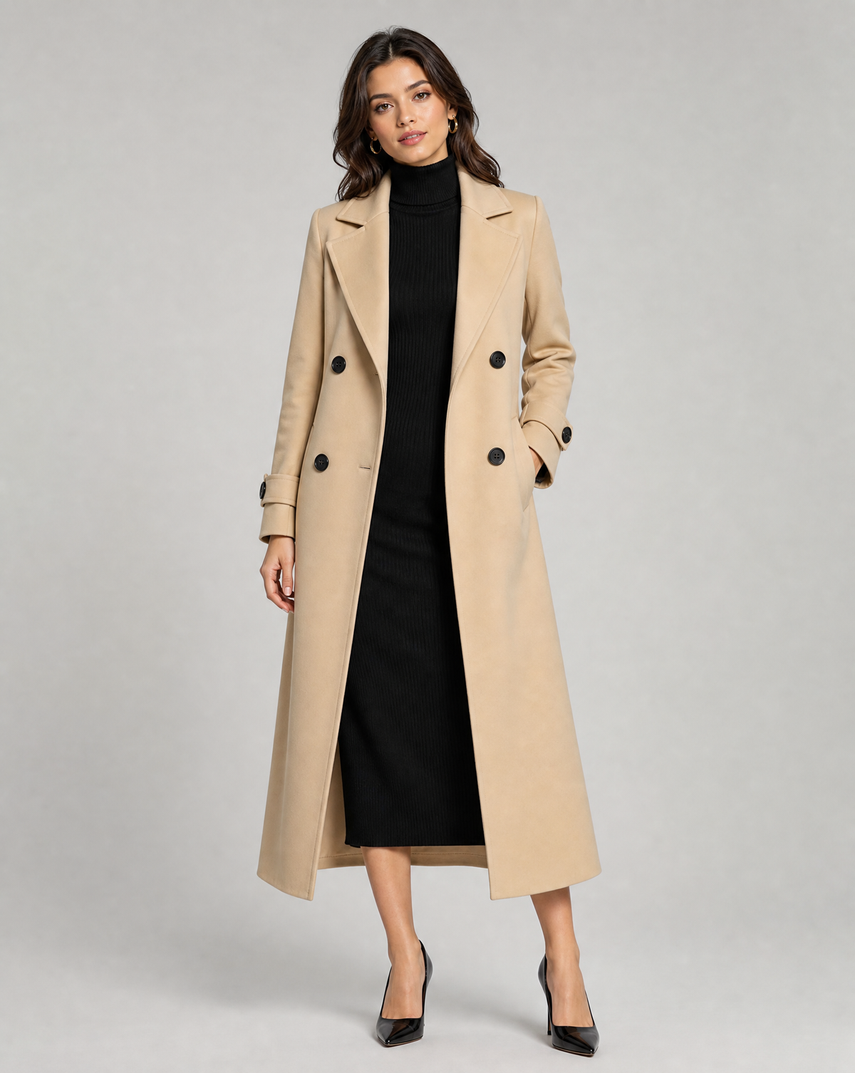 Margaret | Long Wool Coat