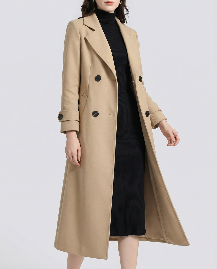 Margaret | Long Wool Coat
