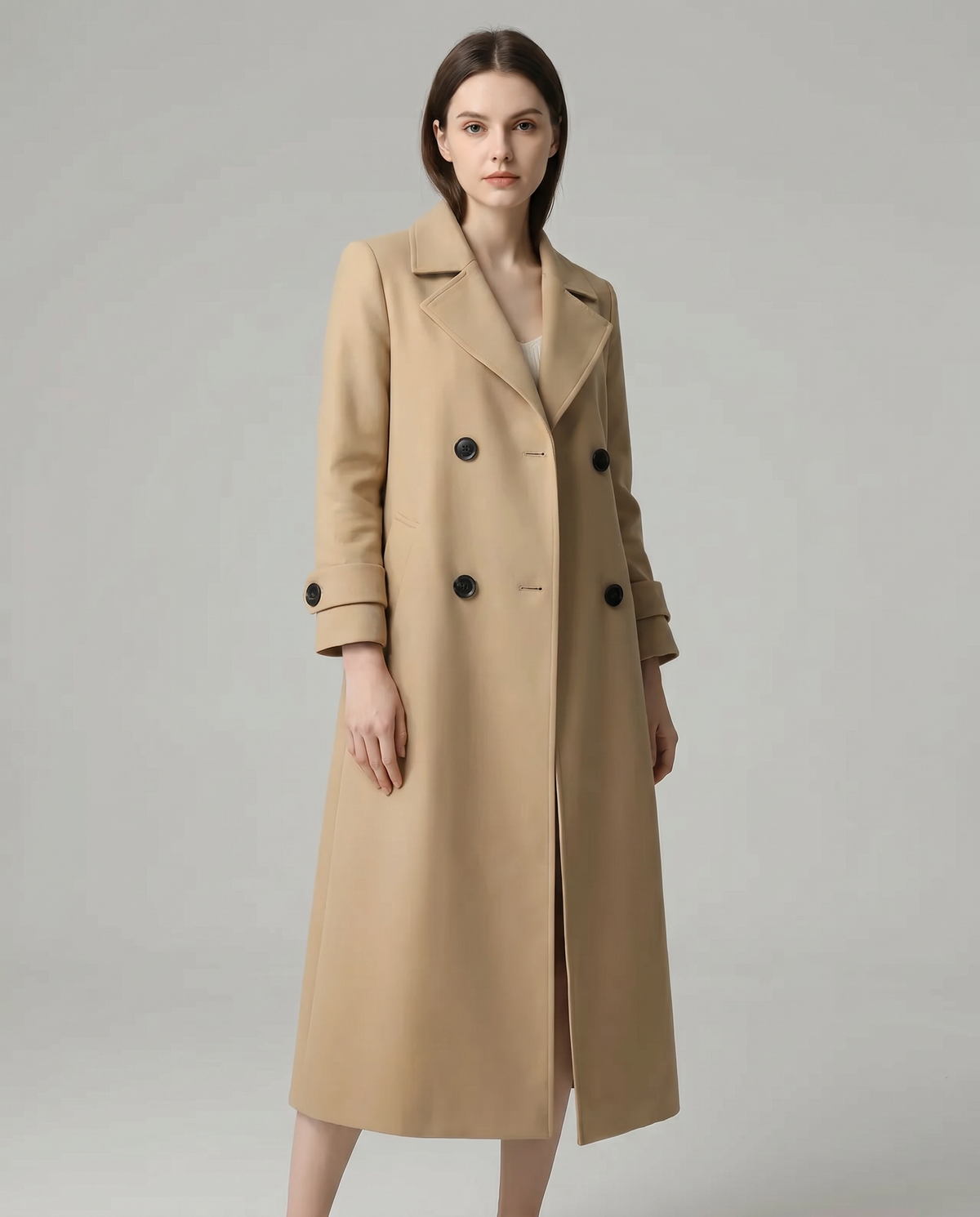 Margaret | Long Wool Coat