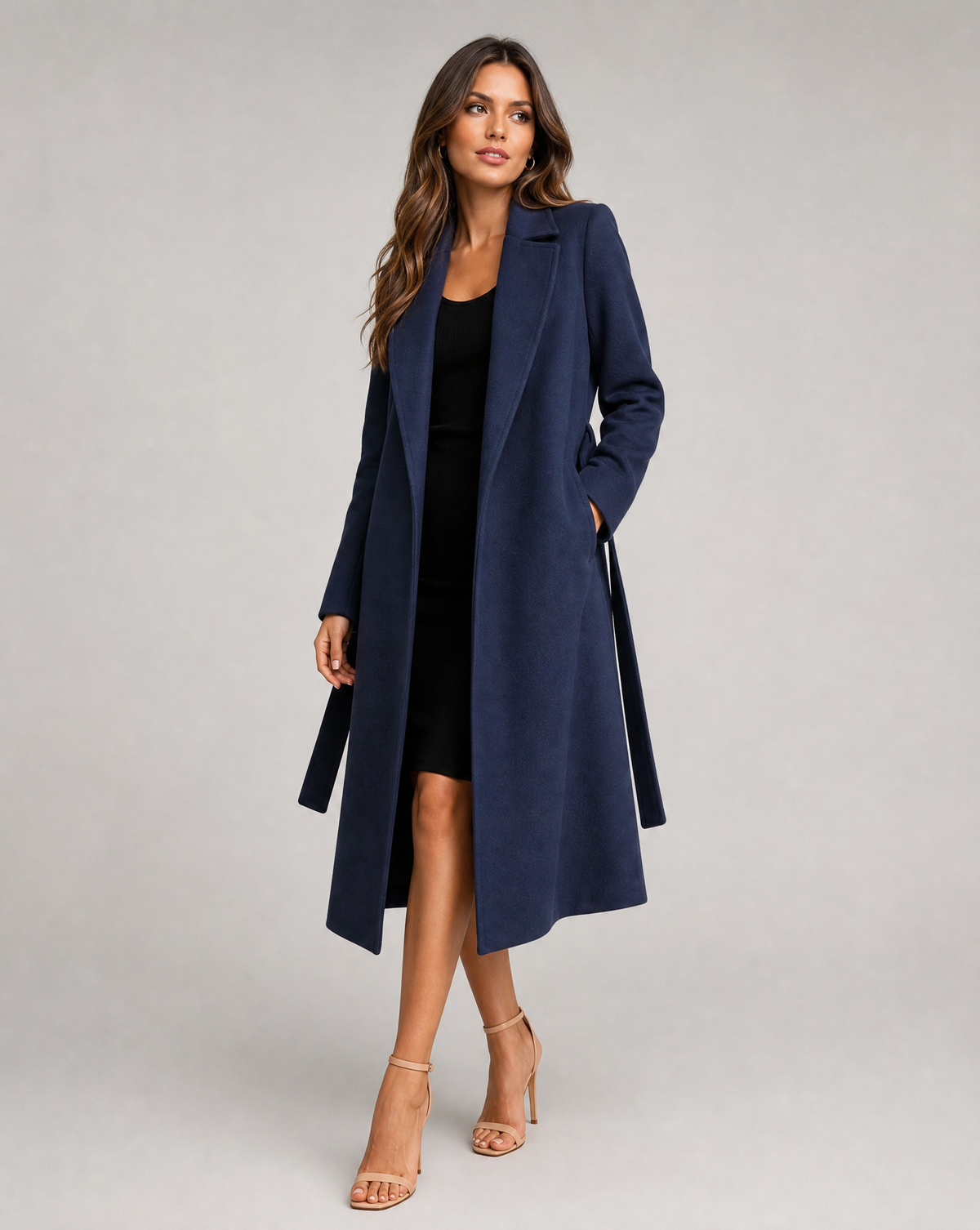 Eleanor | Belted Wool Trench Coat