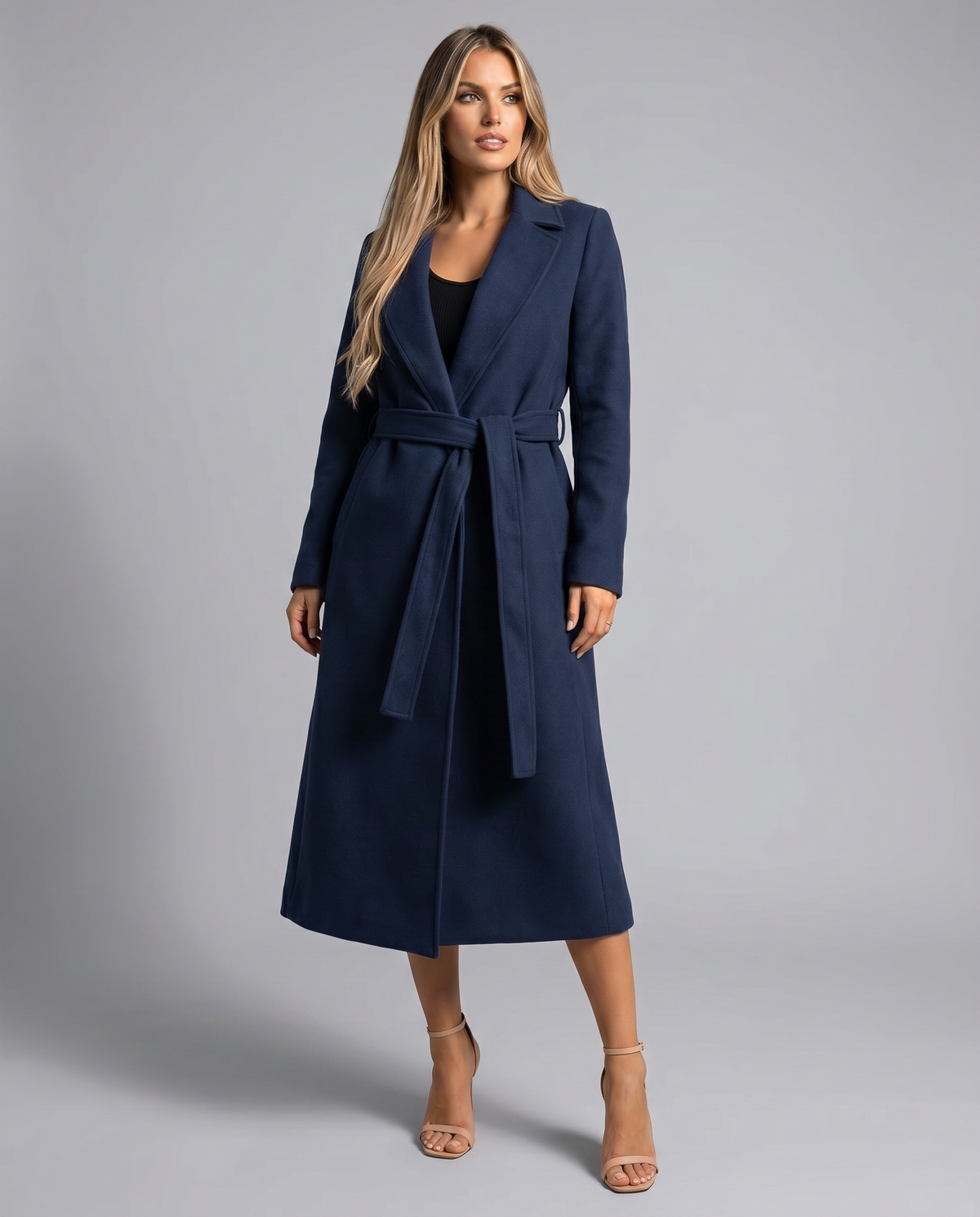 Eleanor | Belted Wool Trench Coat