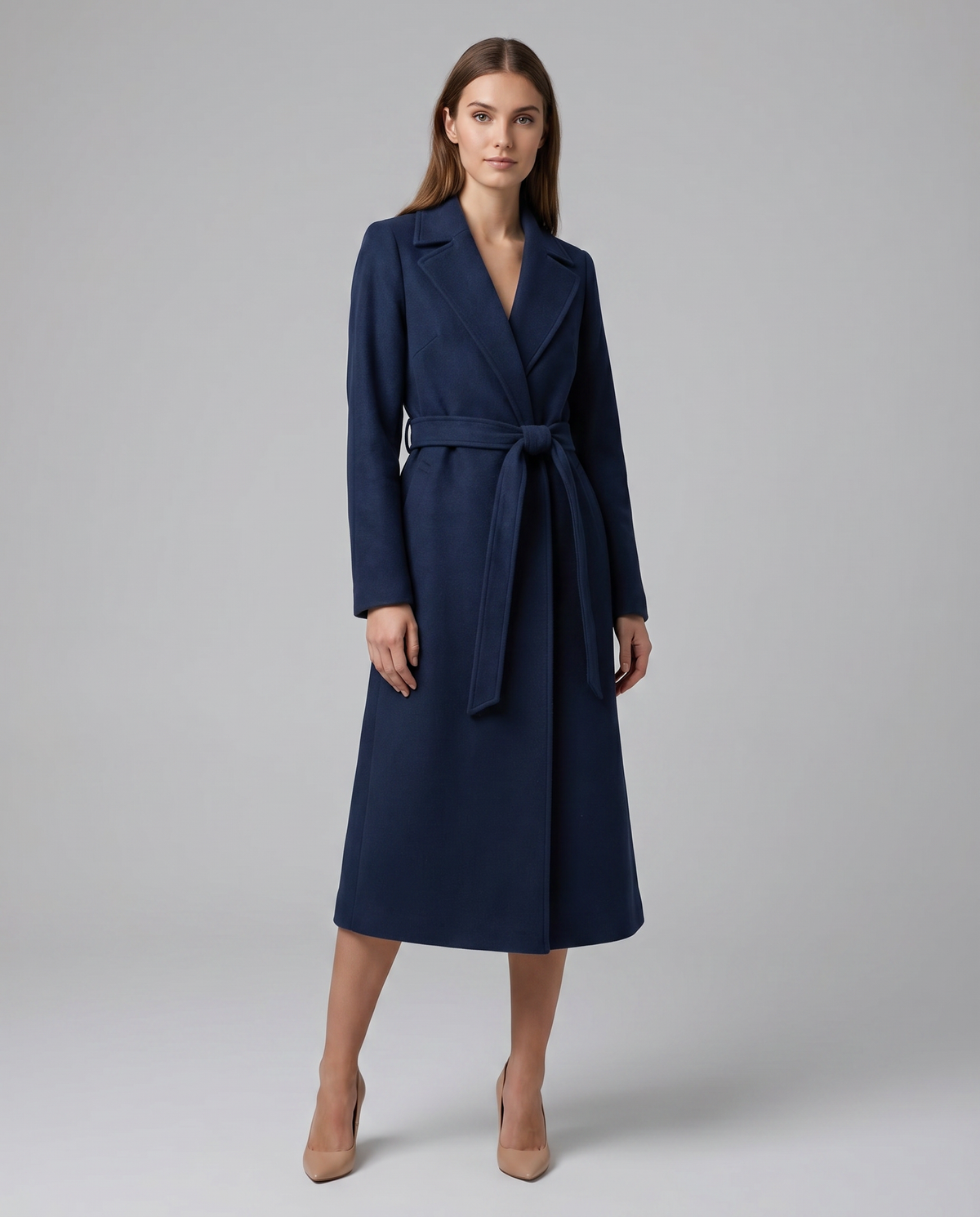 Eleanor | Belted Wool Trench Coat