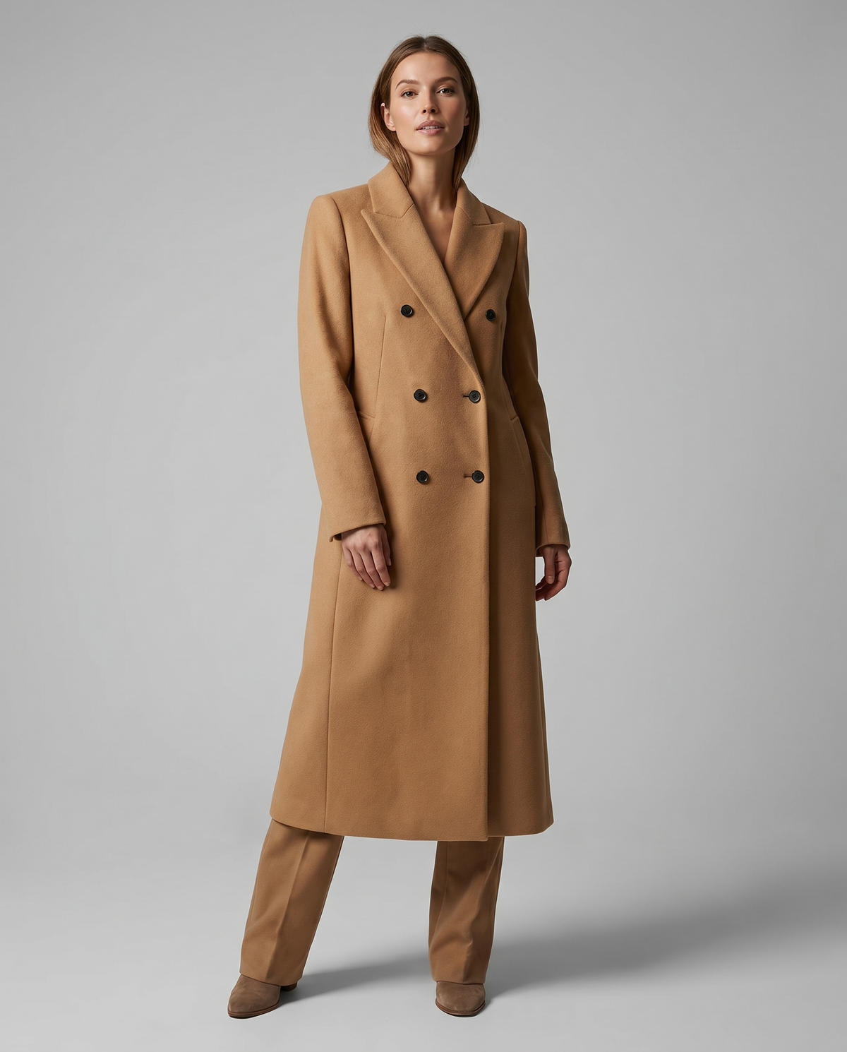 Vivian | Double-Breasted Tailored Coat