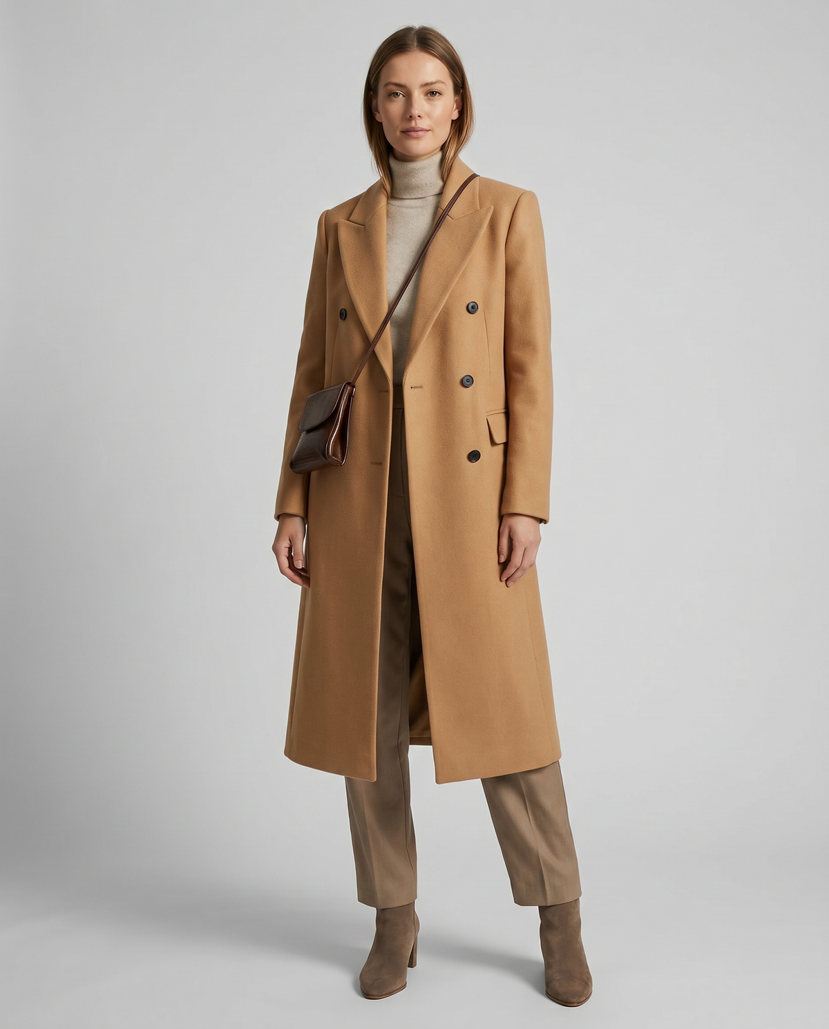 Vivian | Double-Breasted Tailored Coat