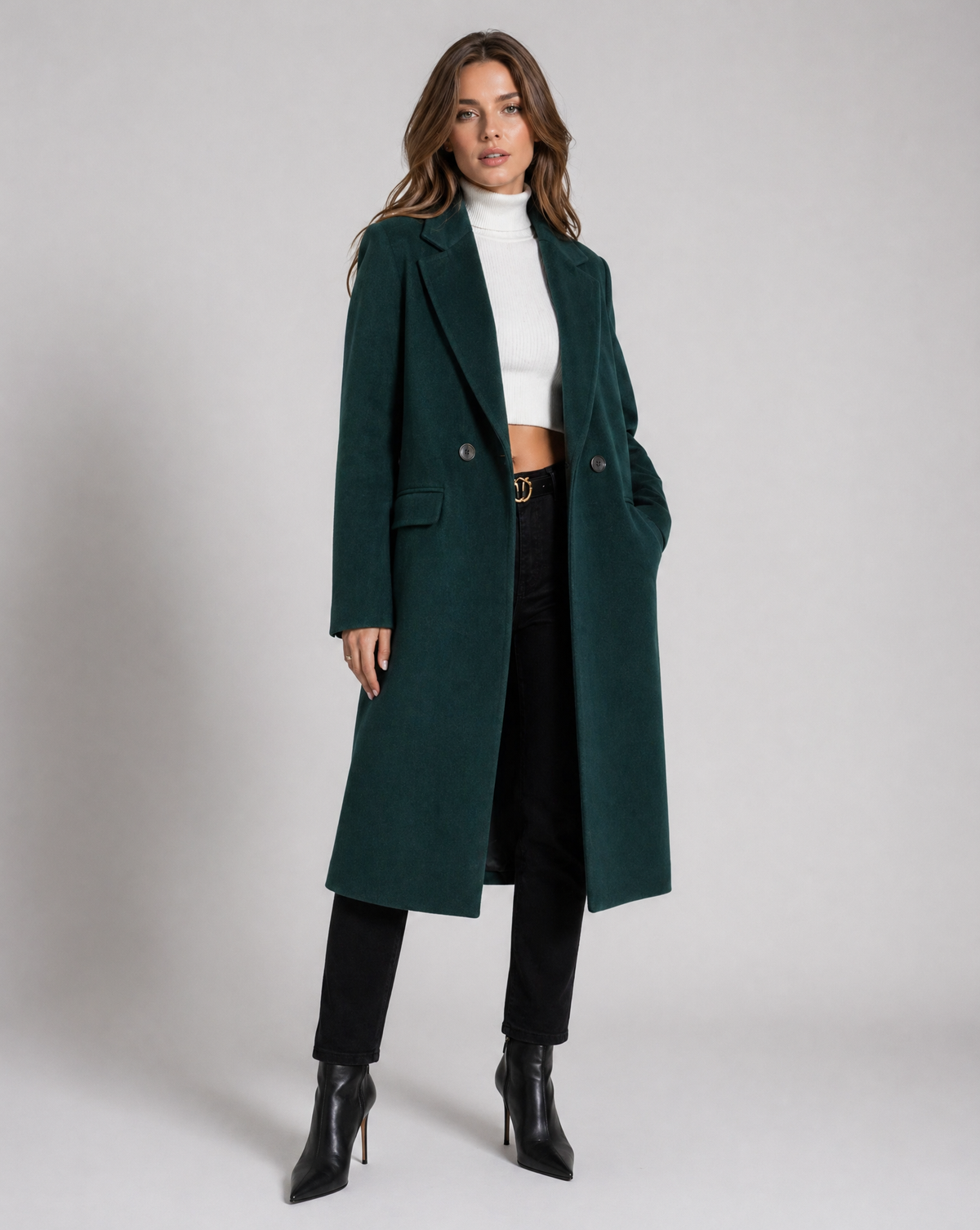 Margaret | Cropped Trench Coat