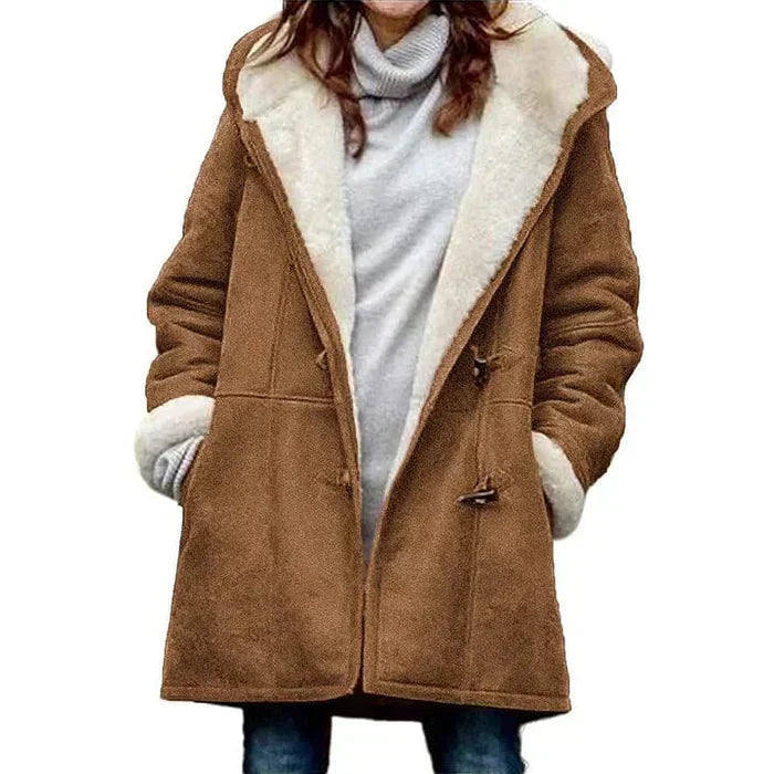 Eleanor | Shearling Toggle Coat