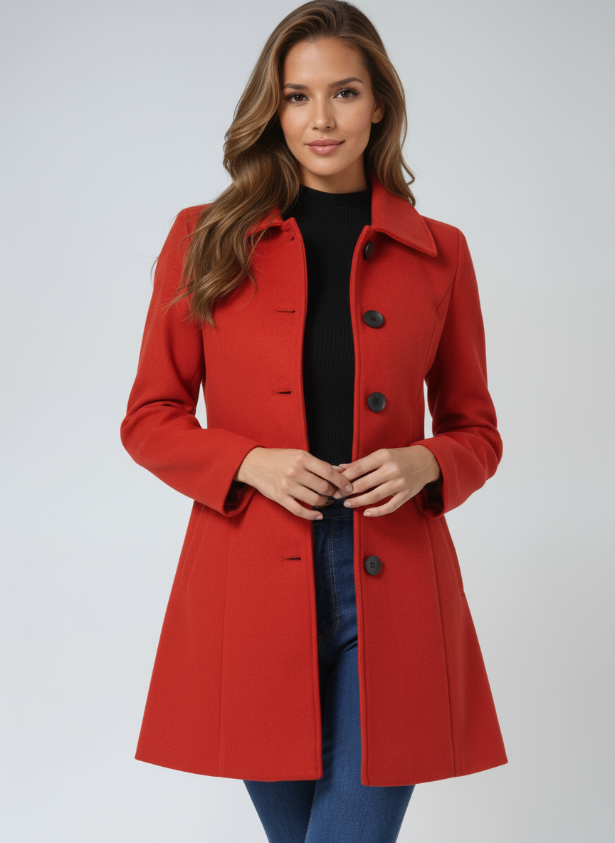 Margaret | Single-Breasted Trench Coat