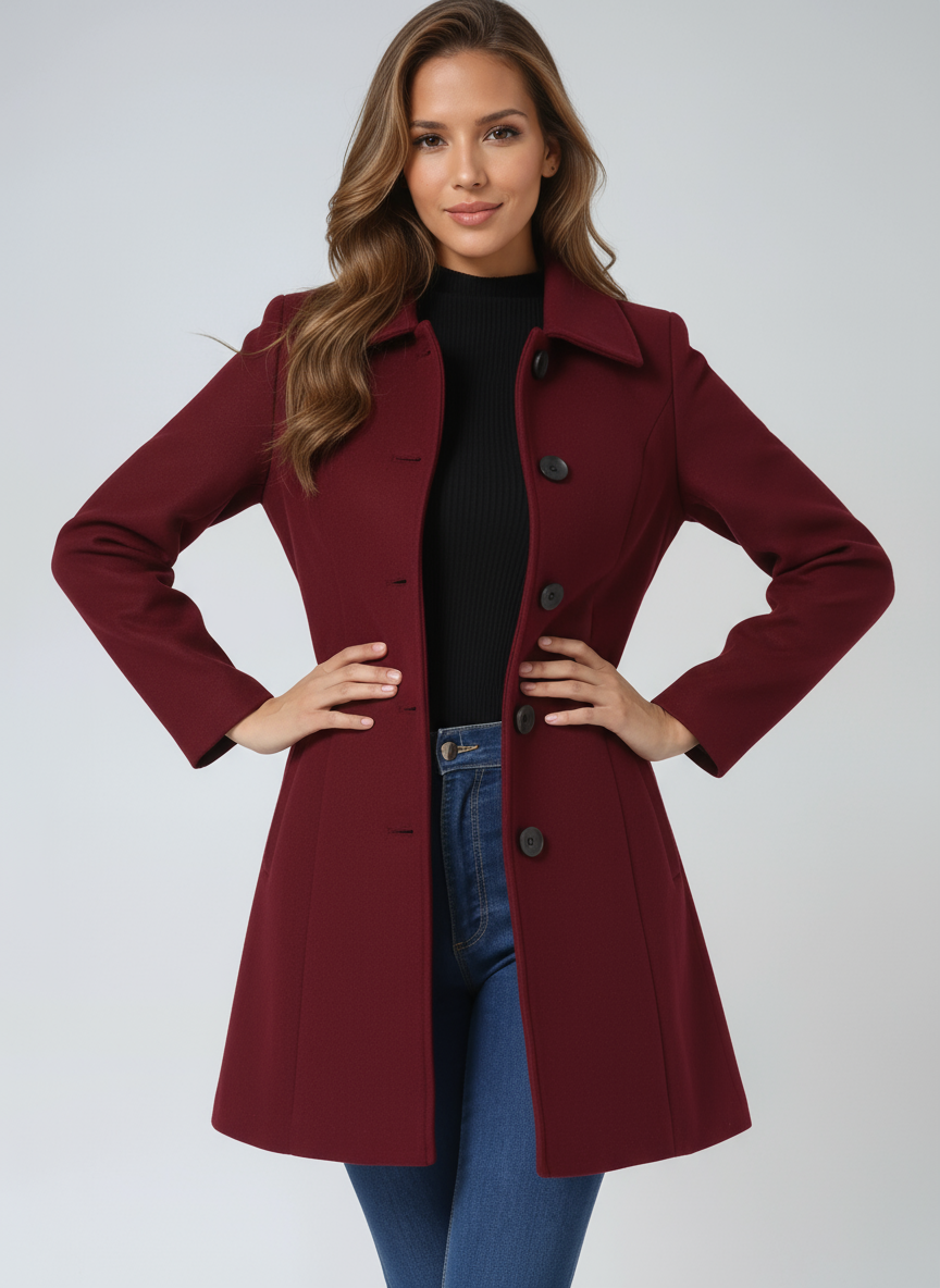Margaret | Single-Breasted Trench Coat
