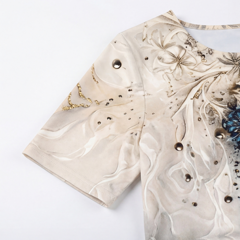 Floressa | 3D Floral A-Line Dress