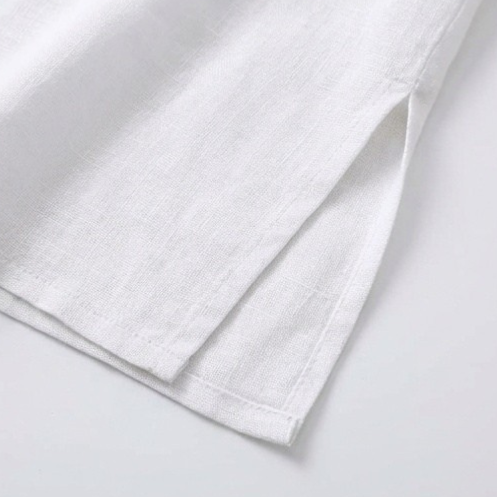Lunavia | Flowy Linen Maxi Dress