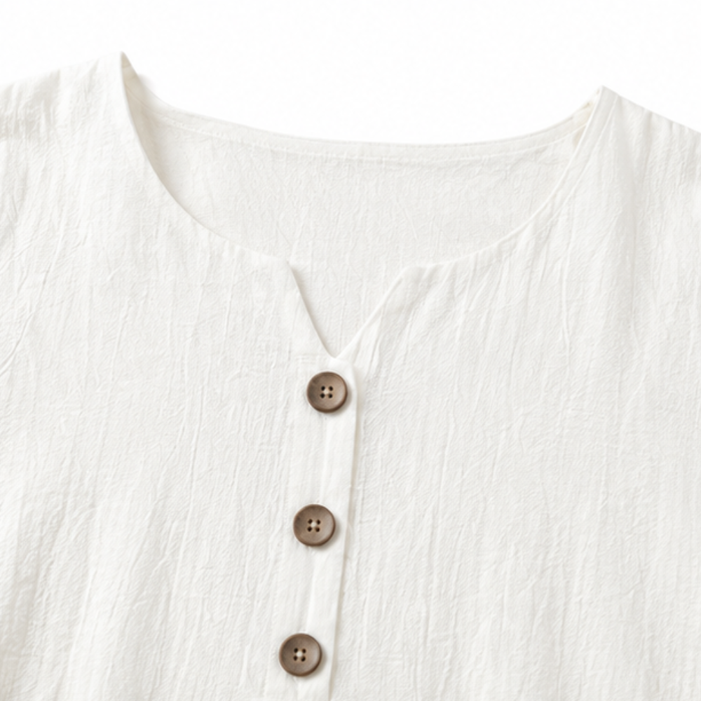 Bella | V-Neck Ruffle Midi Dress