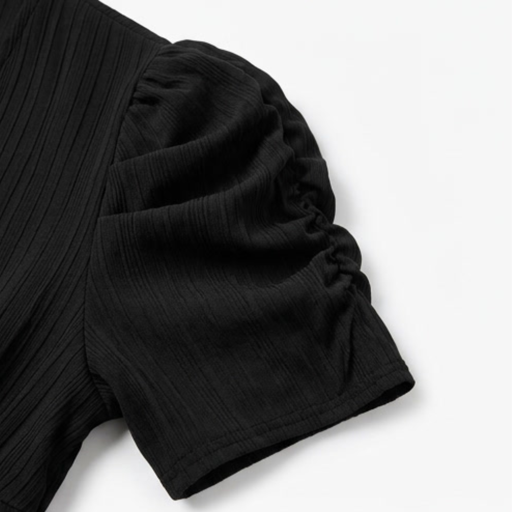 Vivella | Puff Sleeve Midi Dress
