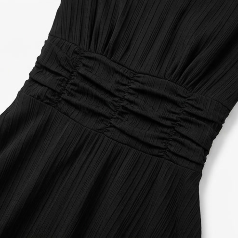 Vivella | Puff Sleeve Midi Dress