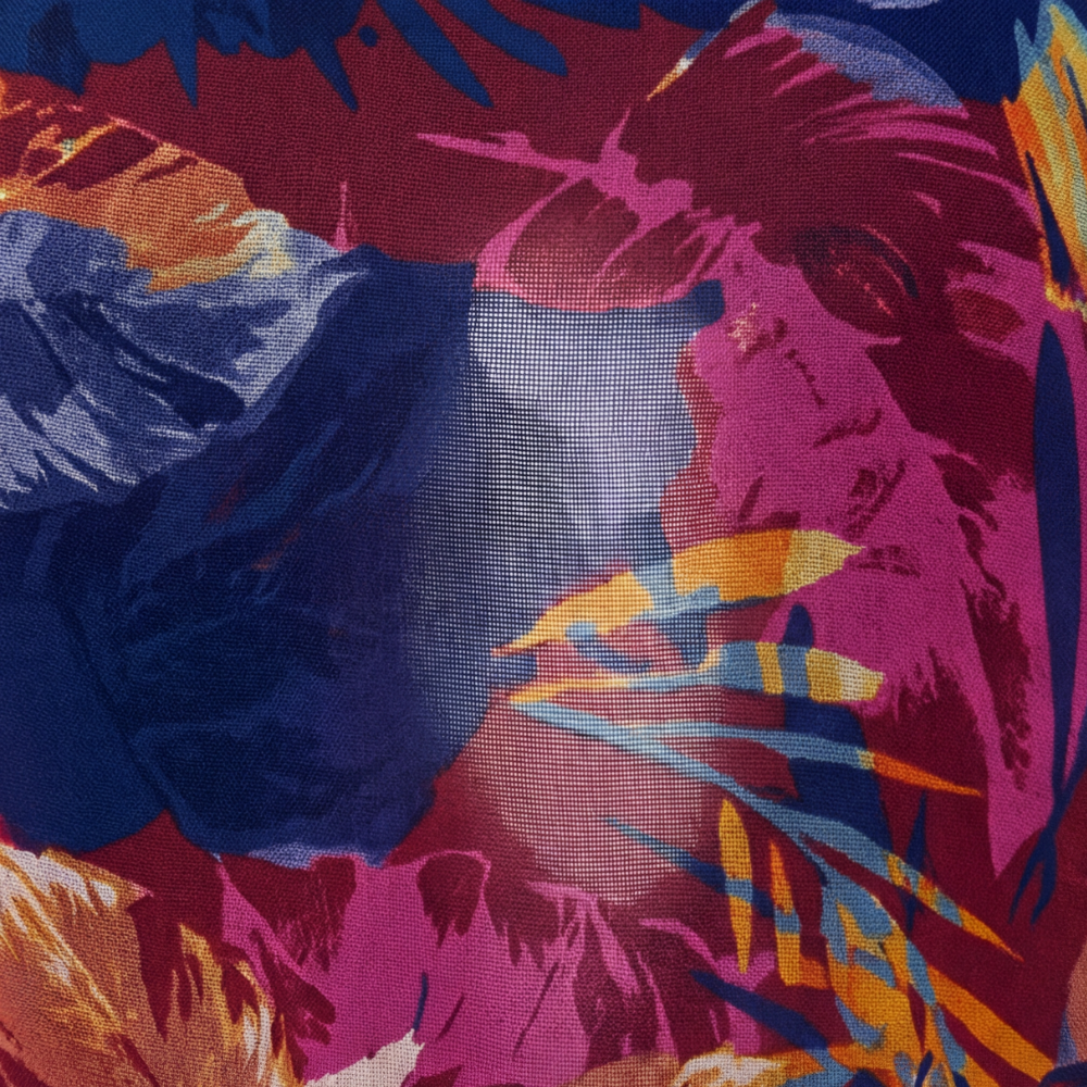 Floressa | Tropical Print Midi Dress