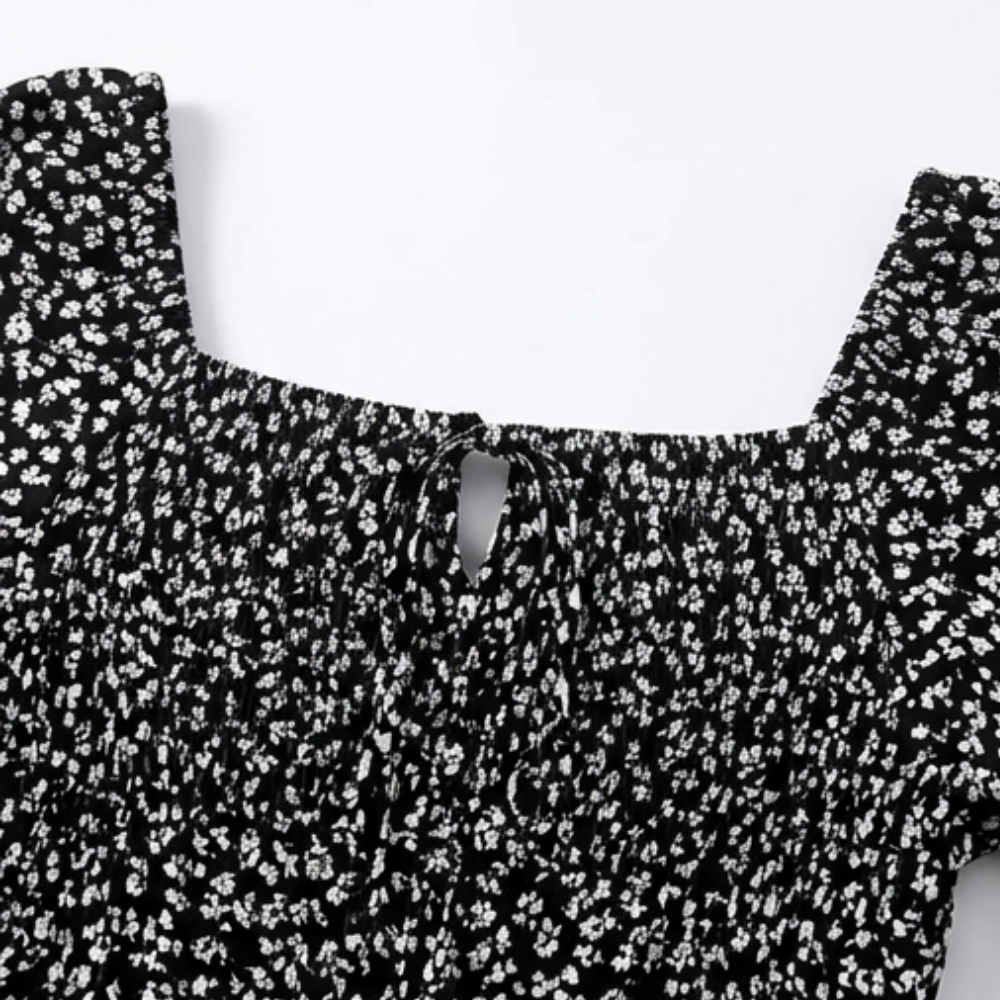 Floressa | Smocked Floral Midi Dress