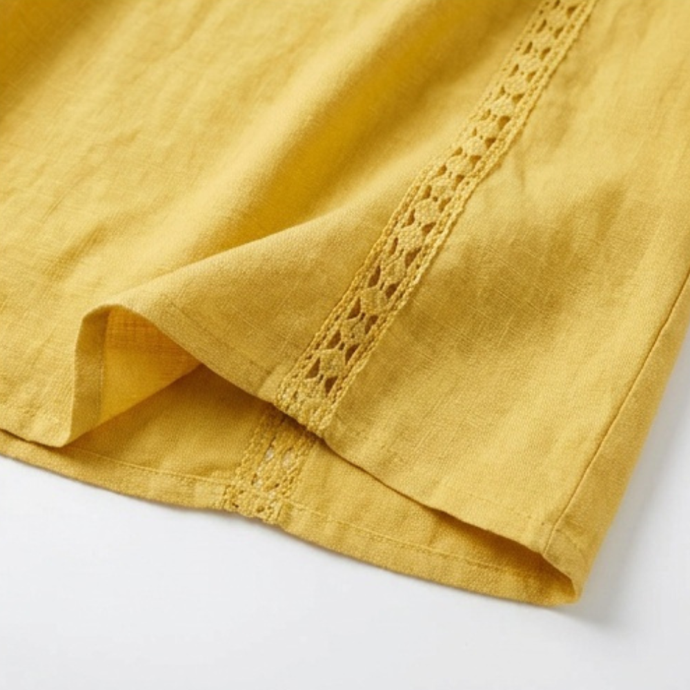 Virella | Lace-Trim Pocket Dress