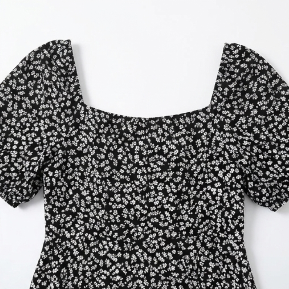 Floressa | Smocked Floral Midi Dress