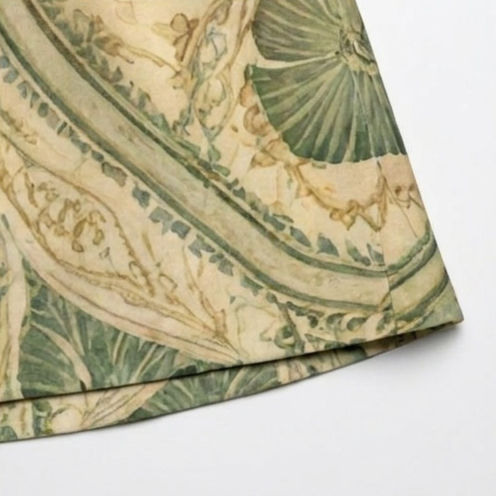Serenza | Vintage Tapestry Midi Dress