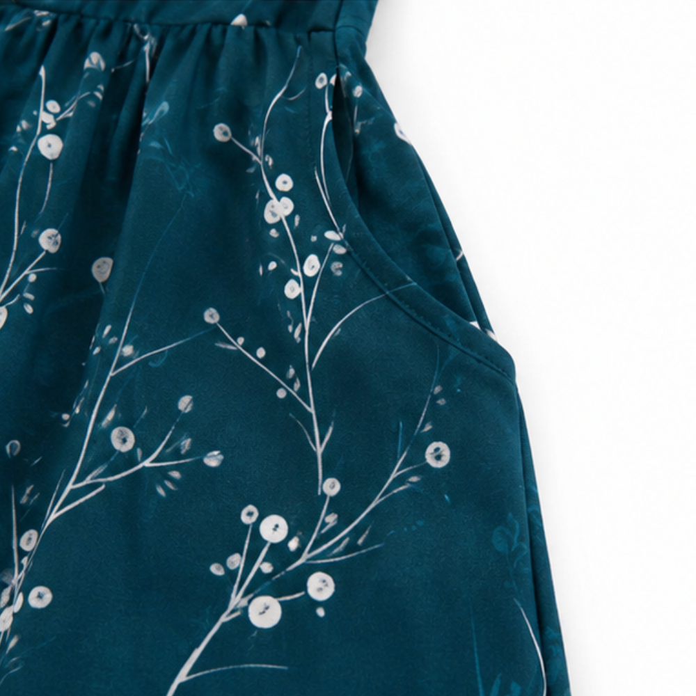 Bella | Flowy Empire Maxi Dress