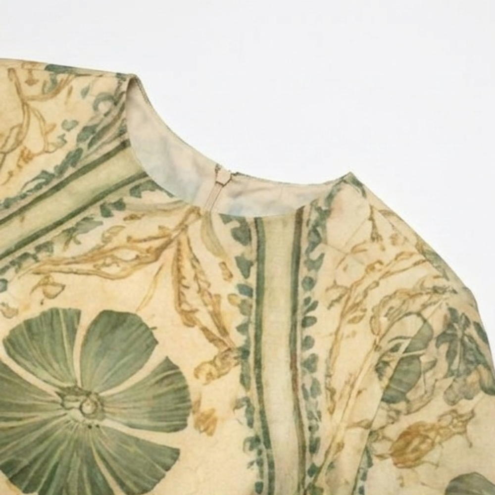 Serenza | Vintage Tapestry Midi Dress