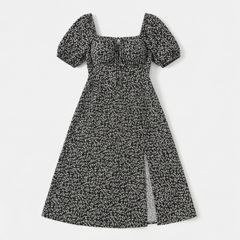 Floressa | Smocked Floral Midi Dress