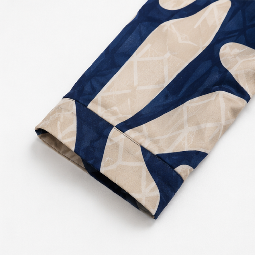 Marianne | Geometric Midi Dress