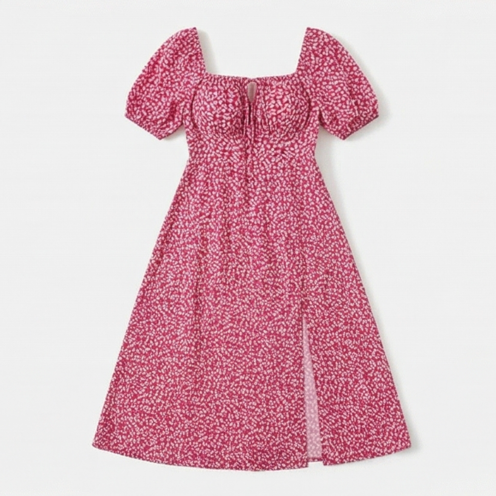 Floressa | Smocked Floral Midi Dress