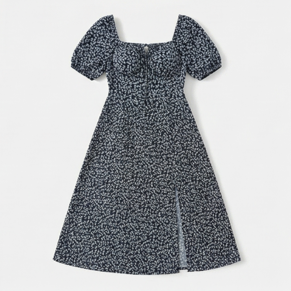 Floressa | Smocked Floral Midi Dress