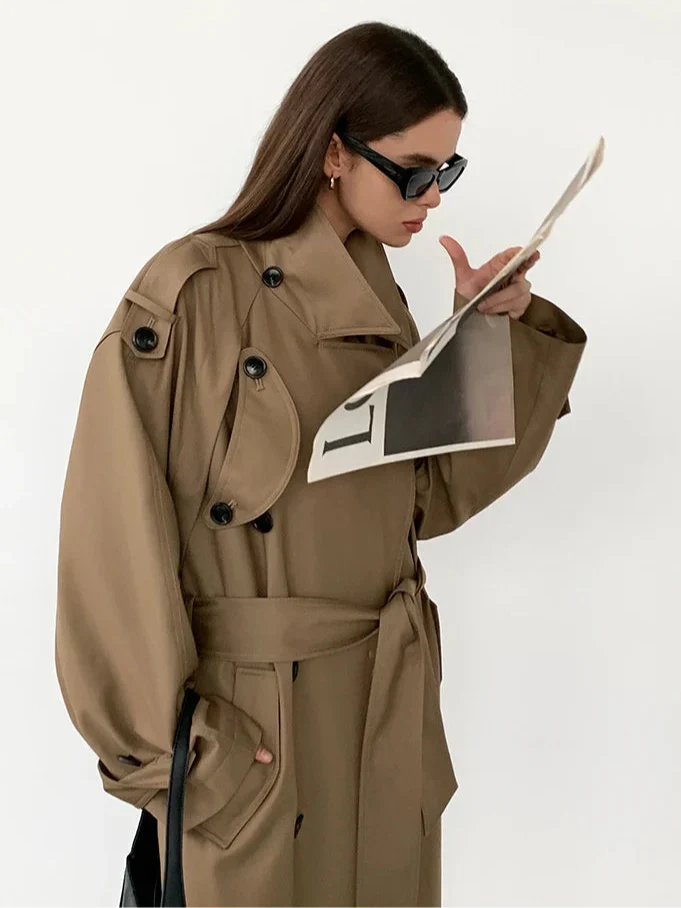 Margaret | Oversized Trench Coat