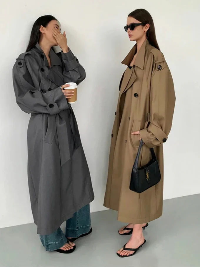 Margaret | Oversized Trench Coat