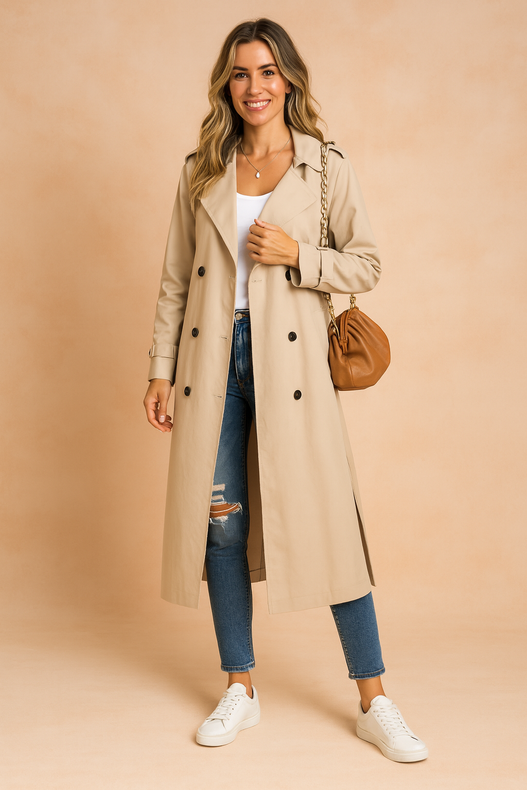 Eleanor | Belted Trench Coat
