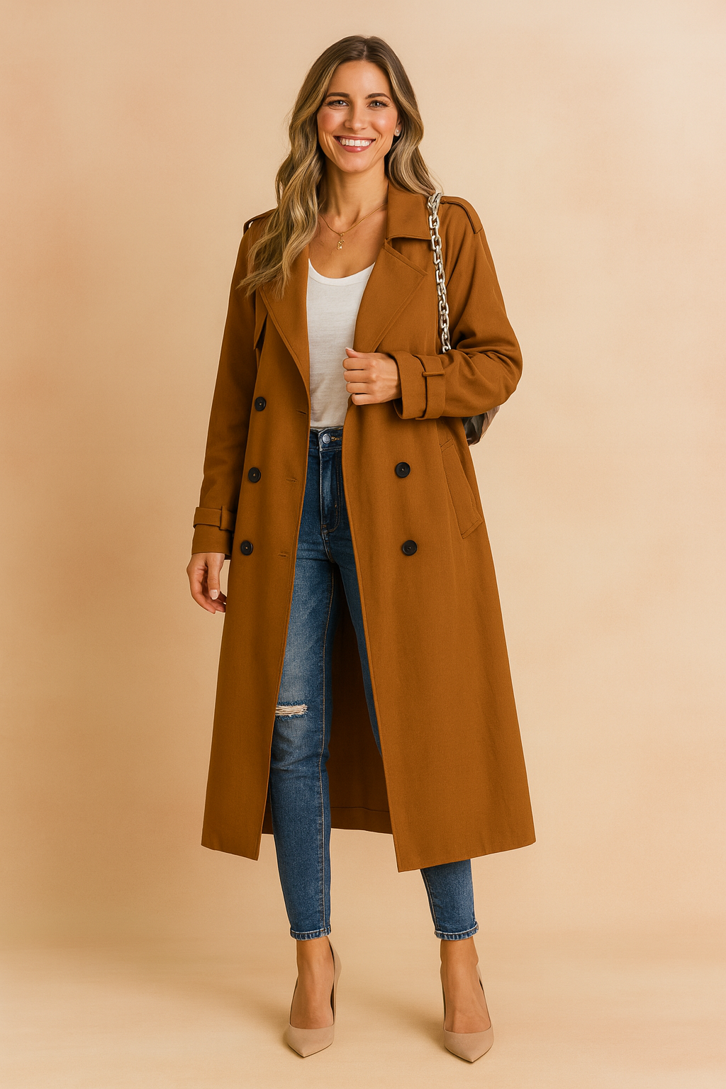 Eleanor | Belted Trench Coat