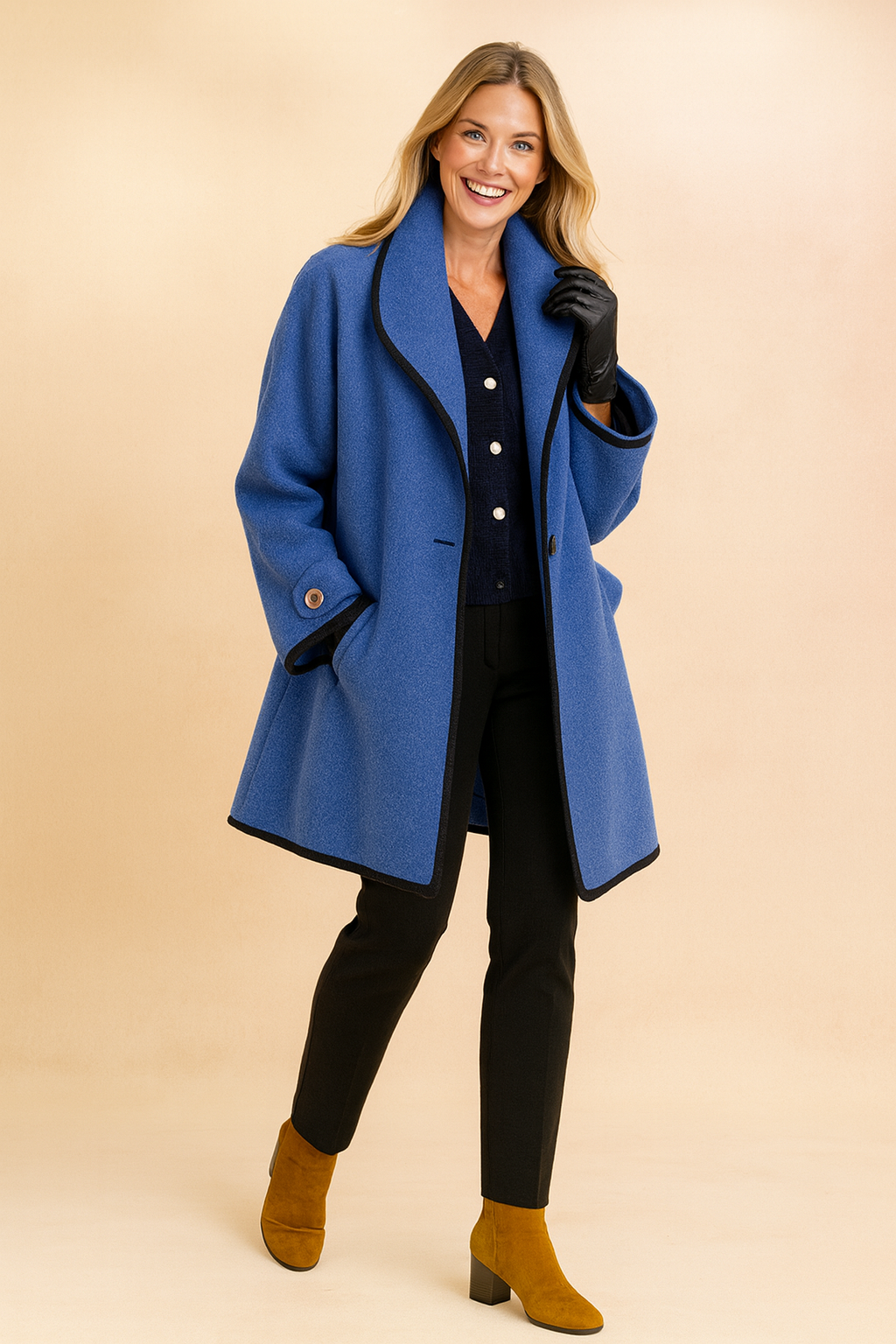 Margaret | Quilted Mid-Length Jacket