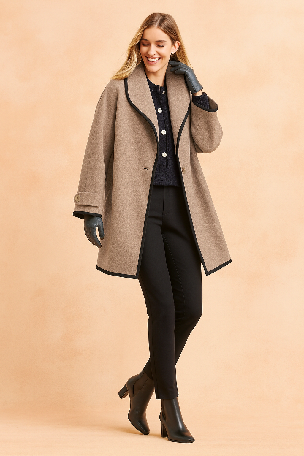 Margaret | Quilted Mid-Length Jacket