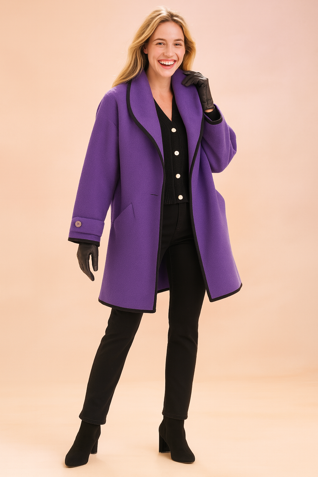Margaret | Quilted Mid-Length Jacket