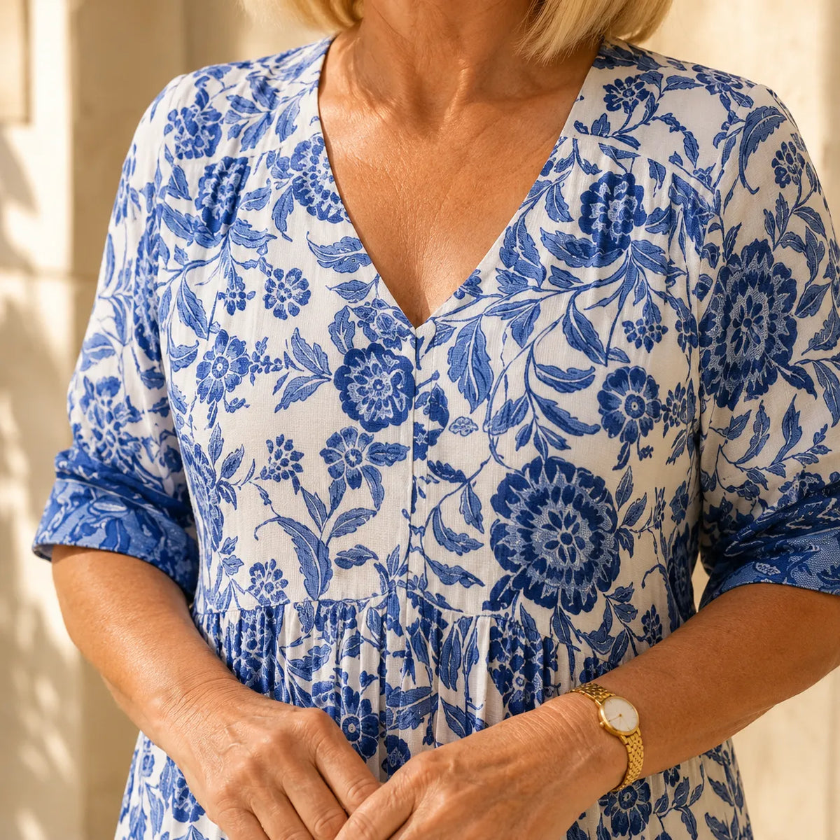 Florenza | Floral Tiered Midi Dress