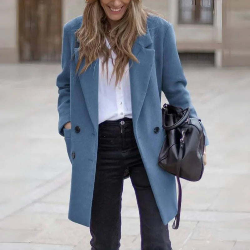 Margaret | Double-Breasted Wool Coat
