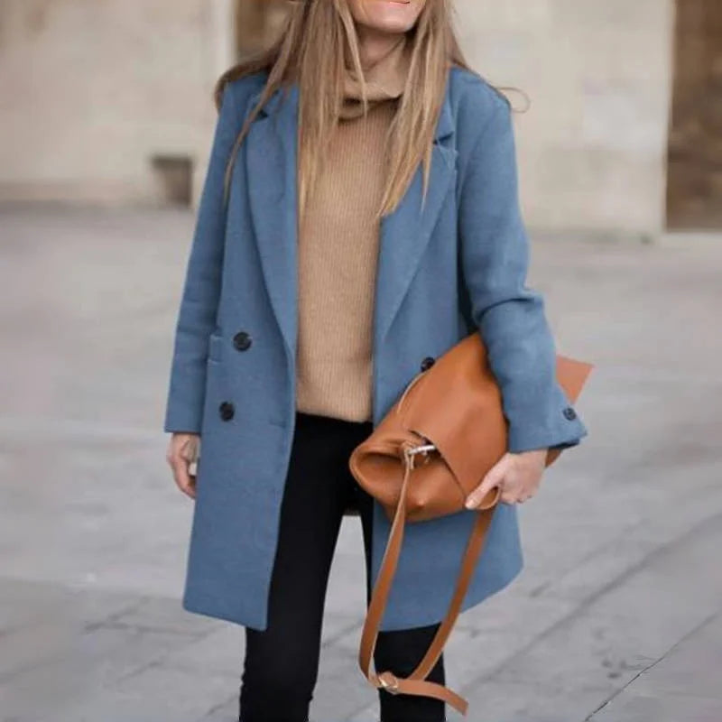 Margaret | Double-Breasted Wool Coat