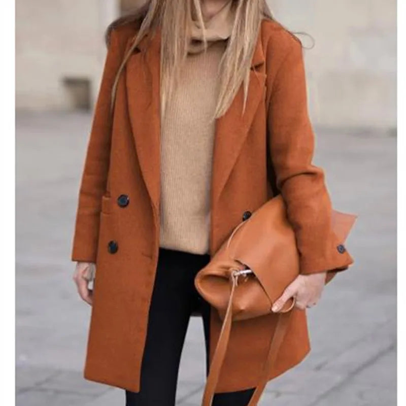 Margaret | Double-Breasted Wool Coat