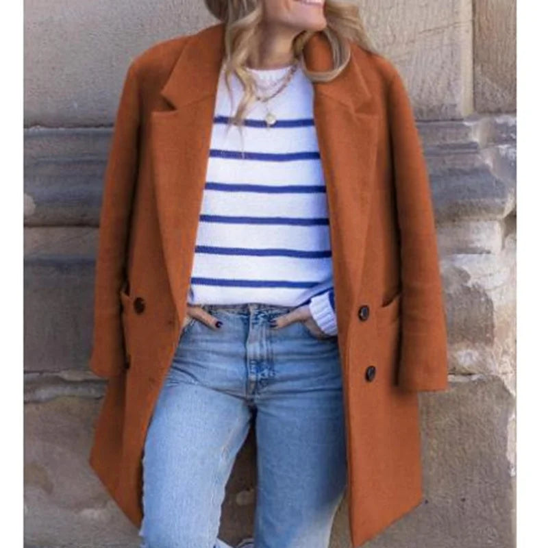 Margaret | Double-Breasted Wool Coat