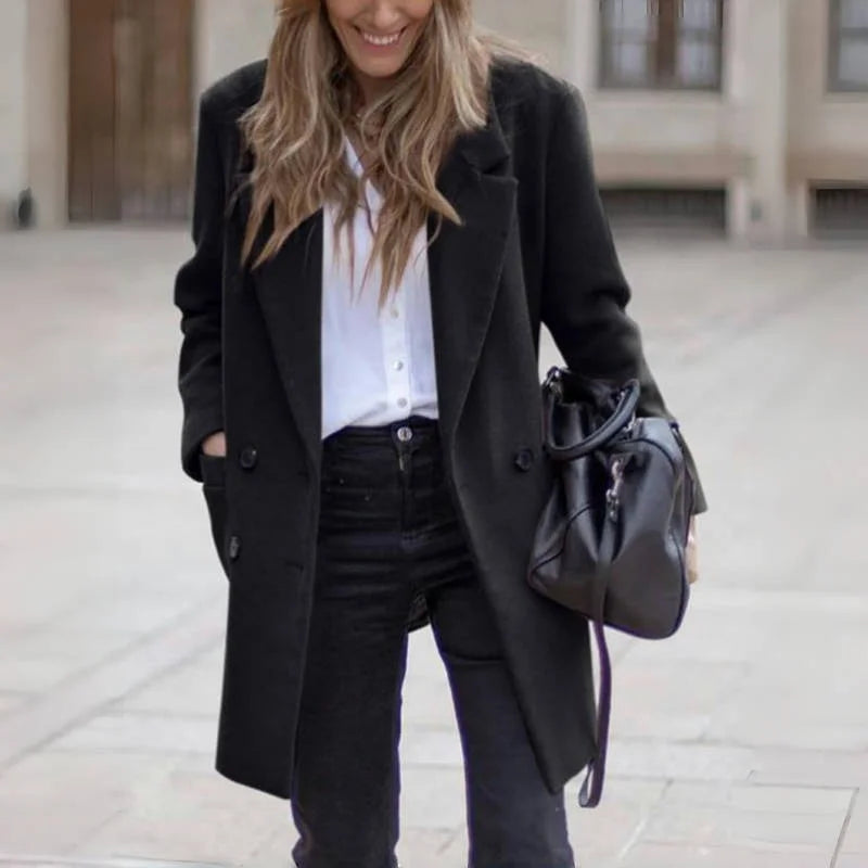 Margaret | Double-Breasted Wool Coat